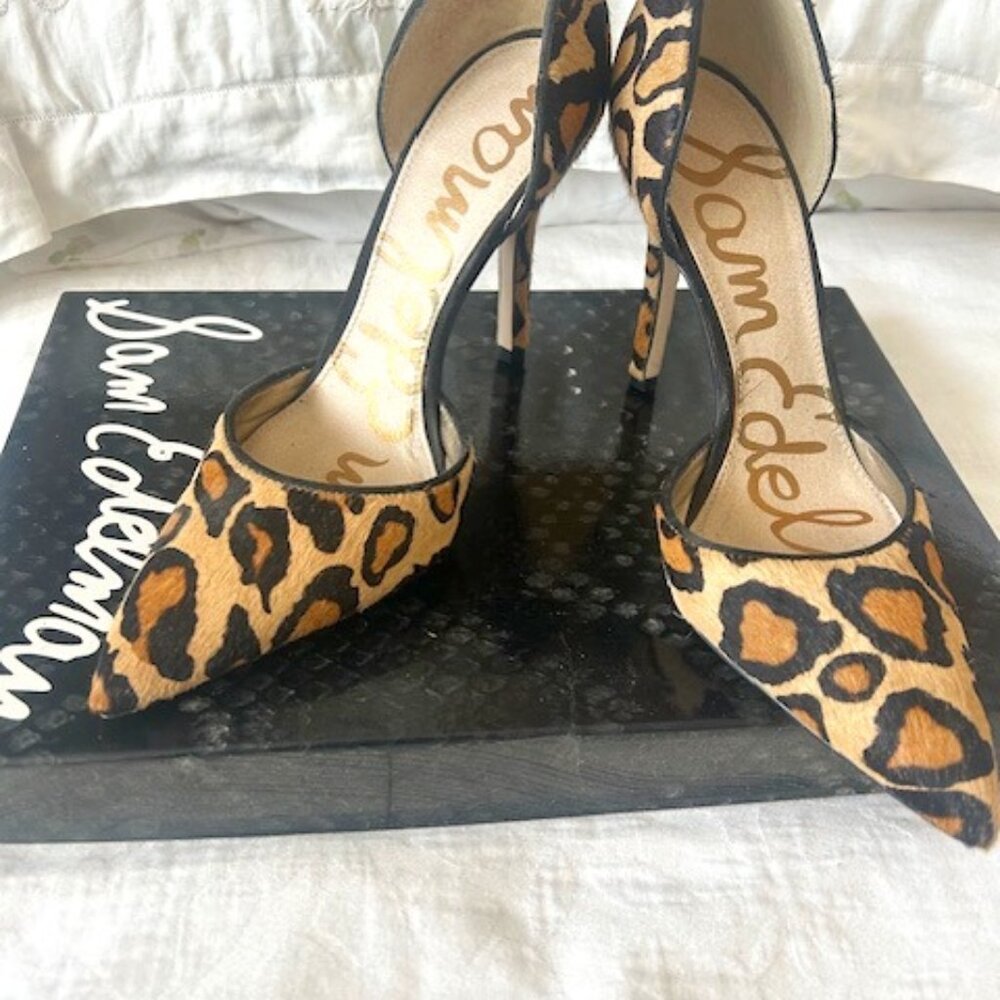 Sam Edelman pony hair pumps